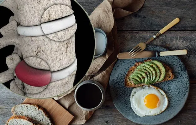 تاثیر مواد خوراکی بر کمردرد